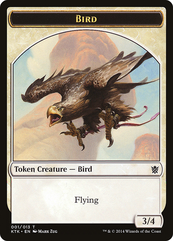 Bird Token [Khans of Tarkir Tokens]