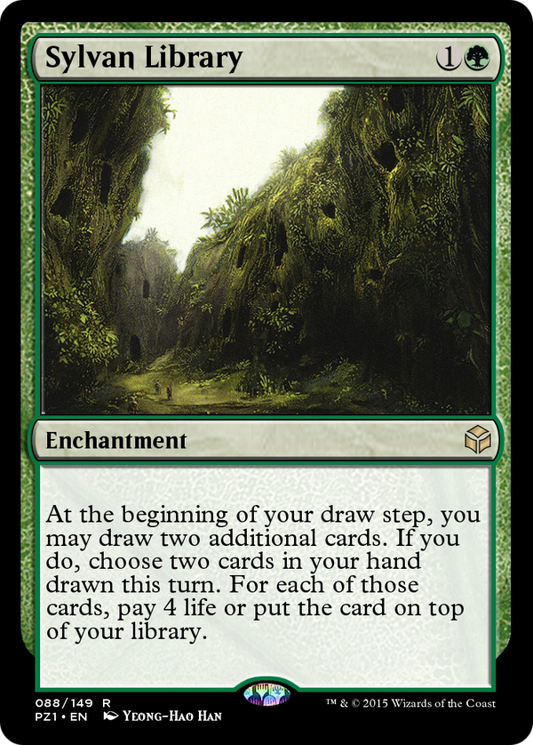 Sylvan Library (PZ1-088) - Legendary Cube Prize Pack
