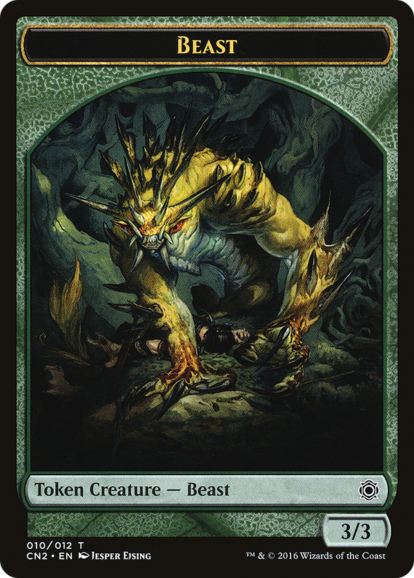 Beast Token [Conspiracy: Take the Crown Tokens]