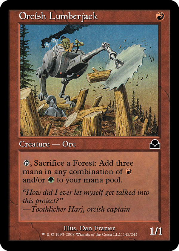 Orcish Lumberjack (ME2-142) - Masters Edition II