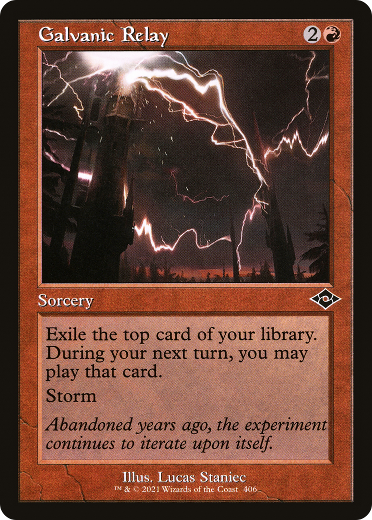 Galvanic Relay (Retro Foil Etched) [Modern Horizons 2]