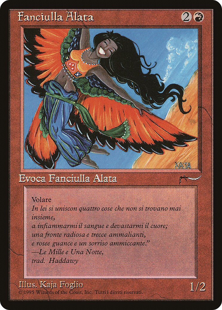 Bird Maiden (Italian) - 