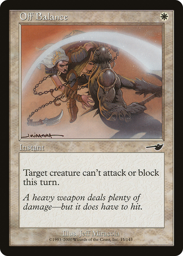 Off Balance [Nemesis]