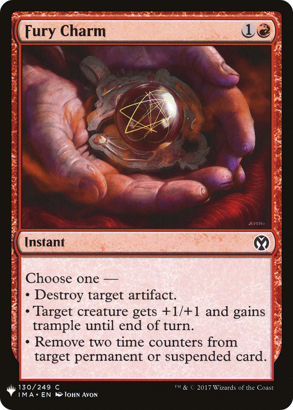 Fury Charm [Mystery Booster]