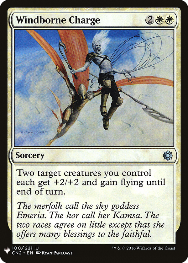 Windborne Charge [Mystery Booster]