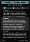 Demon's Due (minigame) // Demon's Due (cont'd) (MSNC-002) - Streets of New Capenna Minigames Foil