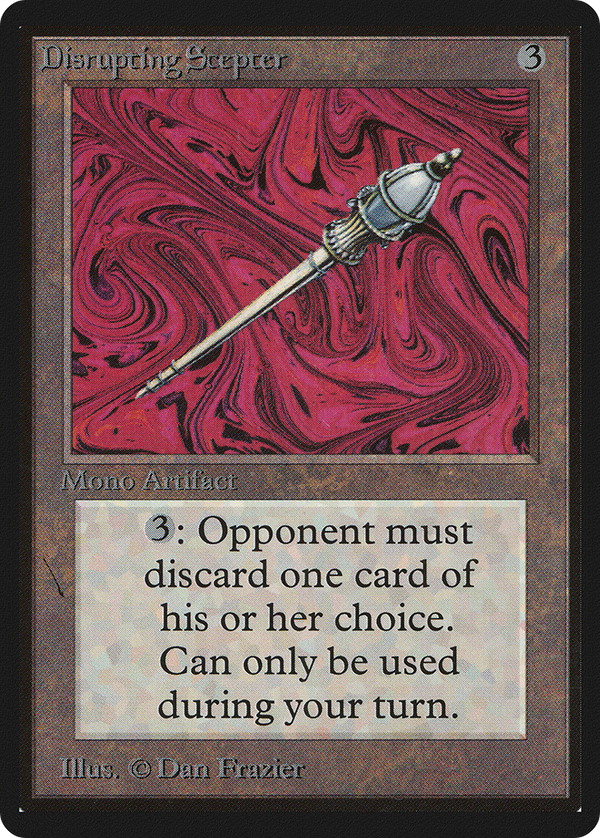 Disrupting Scepter [Beta Edition]