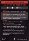 Monster of the Week // Monster of the Week (cont'd) (MVOW-001) - Innistrad: Crimson Vow Minigames Foil
