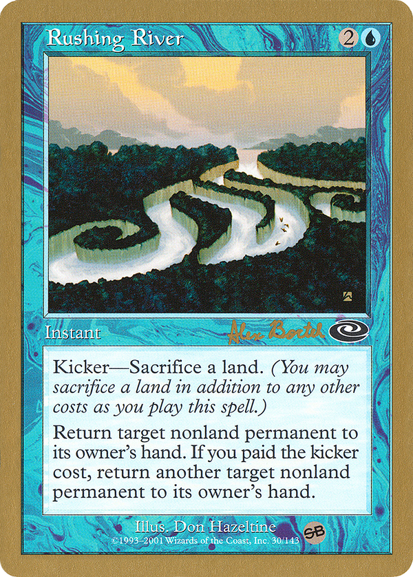 Rushing River (Alex Borteh) (SB) [World Championship Decks 2001]