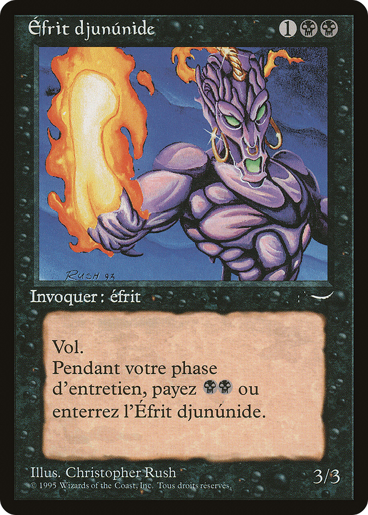 Junun Efreet (French)- 