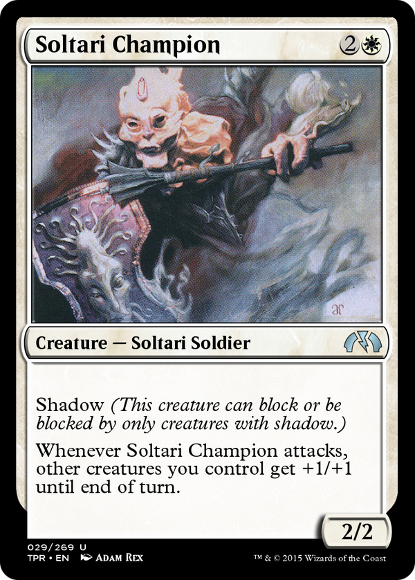 Soltari Champion (TPR-029) - Tempest Remastered