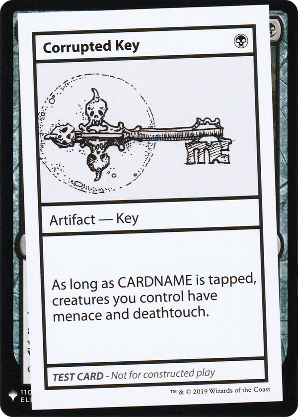 Corrupted Key [Mystery Booster Playtest Cards]