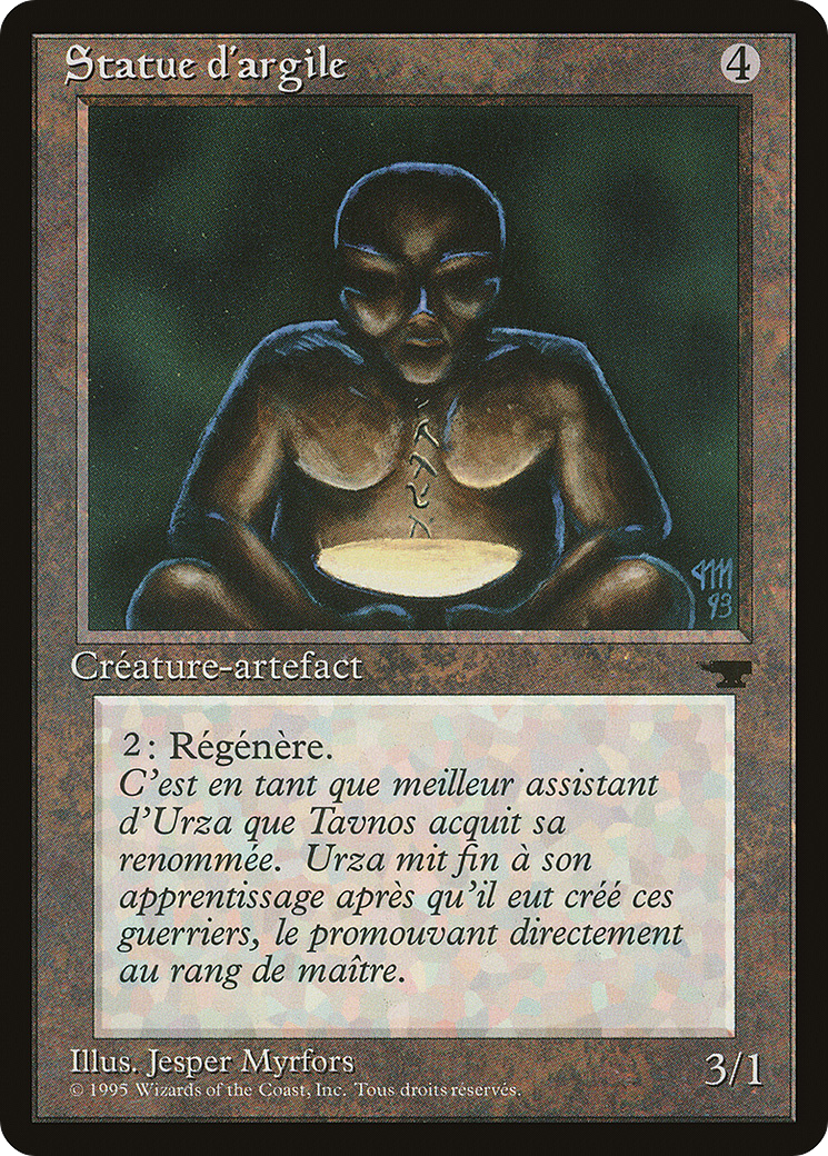 Clay Statue (French) - 