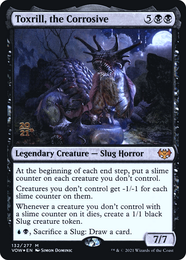 Toxrill, the Corrosive [Innistrad: Crimson Vow Prerelease Promos]