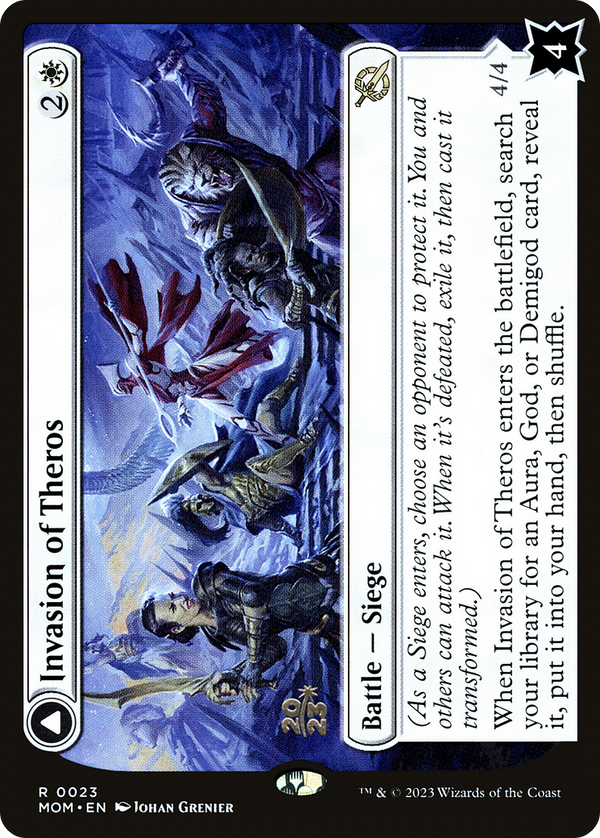 Invasion of Theros // Ephara, Ever-Sheltering [March of the Machine Prerelease Promos]