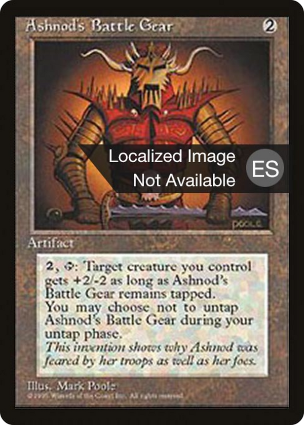 Ashnod's Battle Gear [Fourth Edition (Foreign Black Border)]
