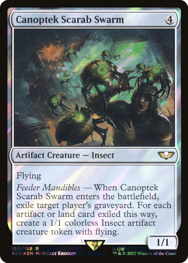 Canoptek Scarab Swarm (Surge Foil) [Warhammer 40,000]