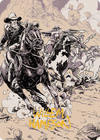 Overwhelming Forces // Overwhelming Forces (AOTJ-040) - Outlaws of Thunder Junction Art Series (Borderless) Foil