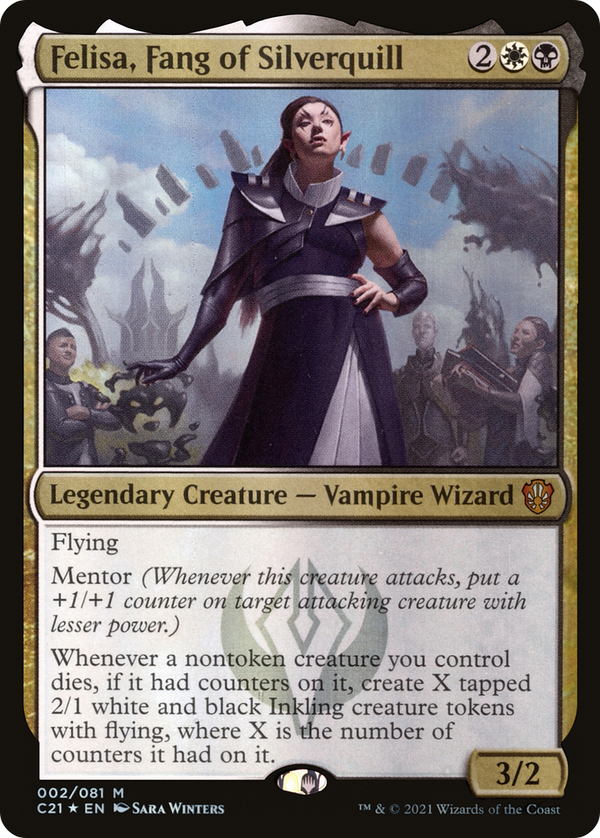 Felisa, Fang of Silverquill [Commander 2021]