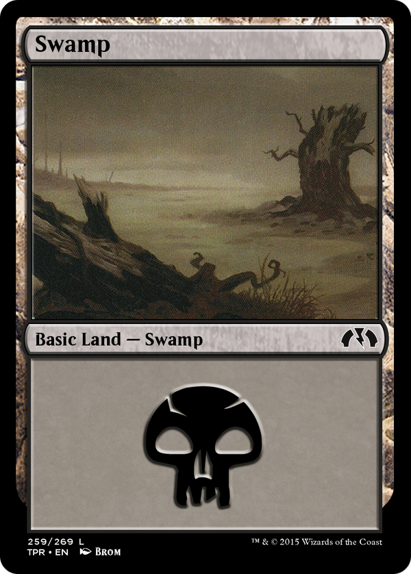 Swamp (TPR-259) - Tempest Remastered Foil