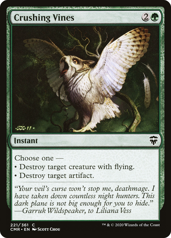 Crushing Vines [Commander Legends]