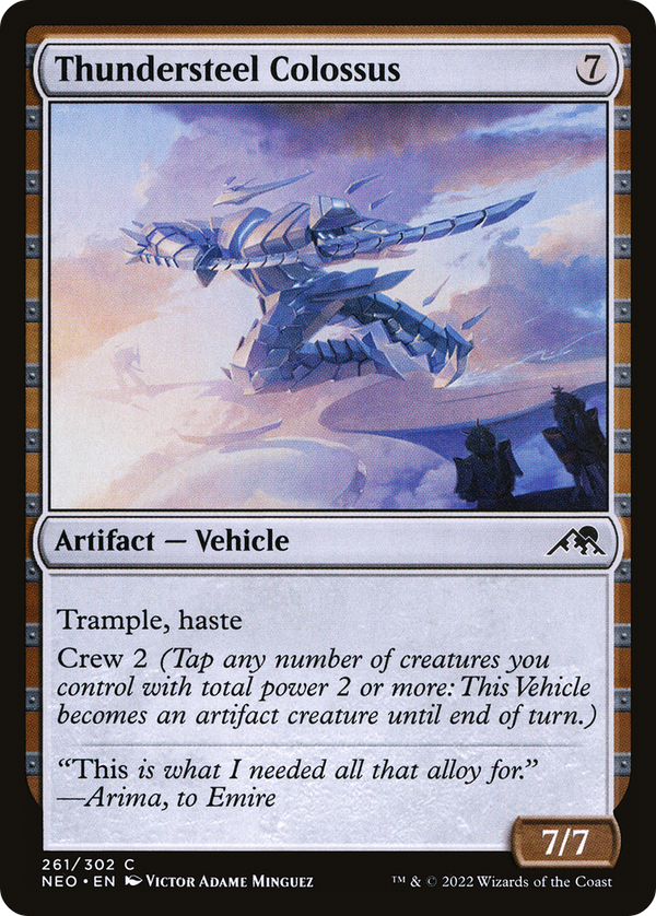 Thundersteel Colossus [Kamigawa: Neon Dynasty]