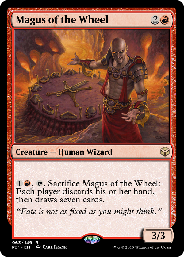 Magus of the Wheel (PZ1-063) - Legendary Cube Prize Pack