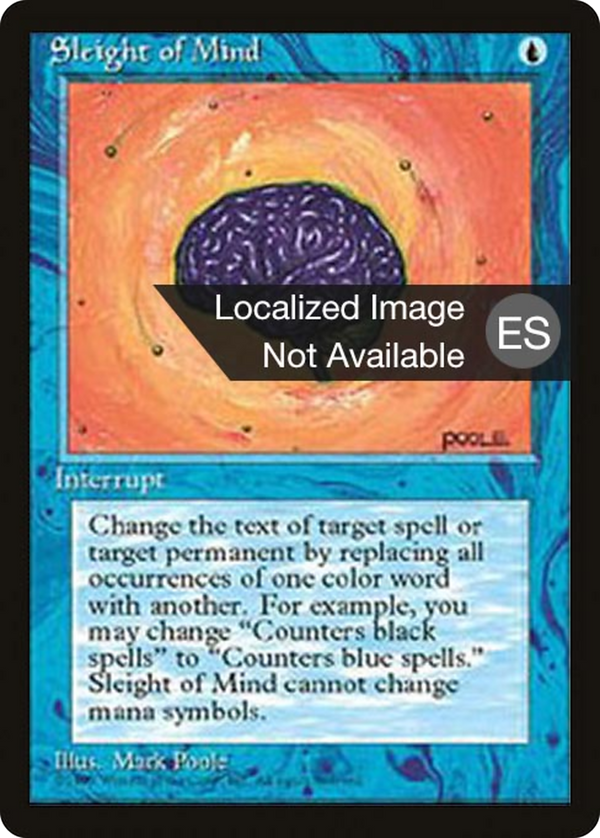 Sleight of Mind [Fourth Edition (Foreign Black Border)]