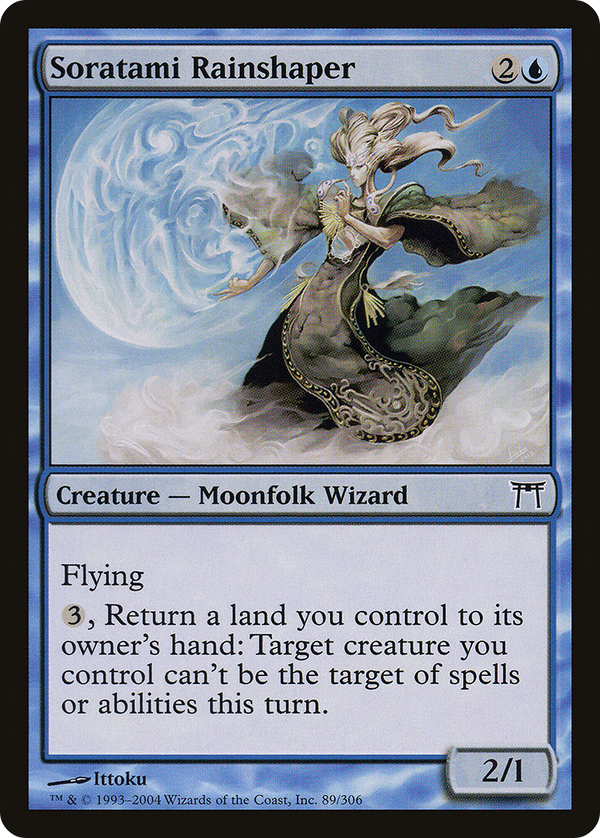 Soratami Rainshaper [Champions of Kamigawa]