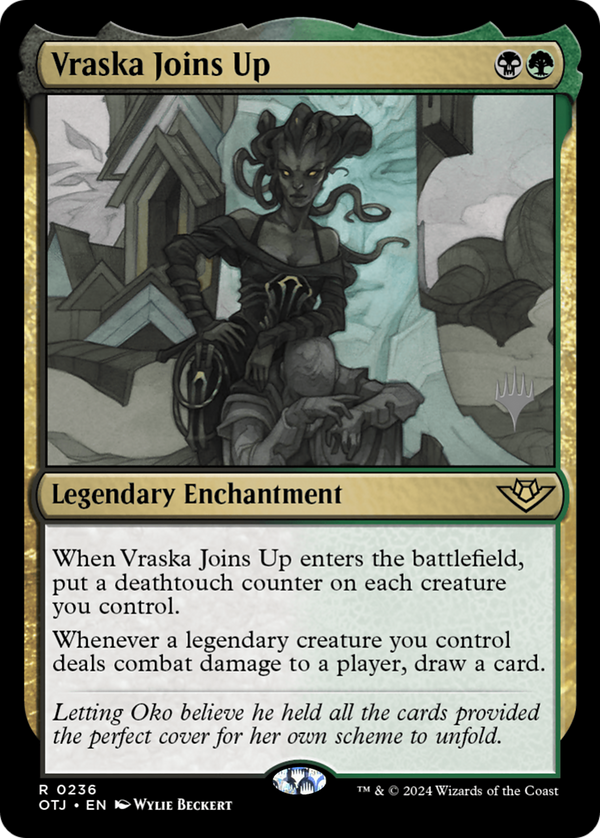 Vraska Joins Up (Promo Pack) [Outlaws of Thunder Junction Promos]