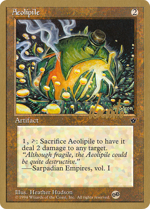 Aeolipile (Michael Loconto) (SB) [Pro Tour Collector Set]