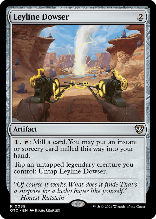 Leyline Dowser [Outlaws of Thunder Junction Commander]