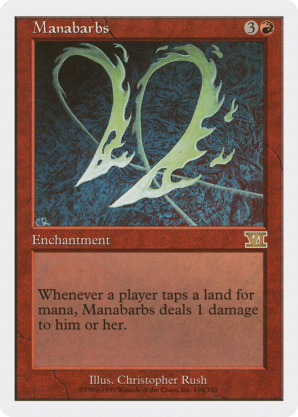 Manabarbs [Classic Sixth Edition]