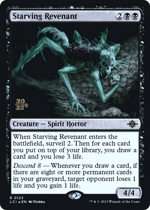 Starving Revenant [The Lost Caverns of Ixalan Prerelease Cards]