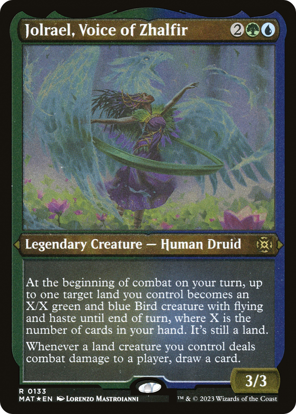 Jolrael, Voice of Zhalfir (Foil Etched) [March of the Machine: The Aftermath]