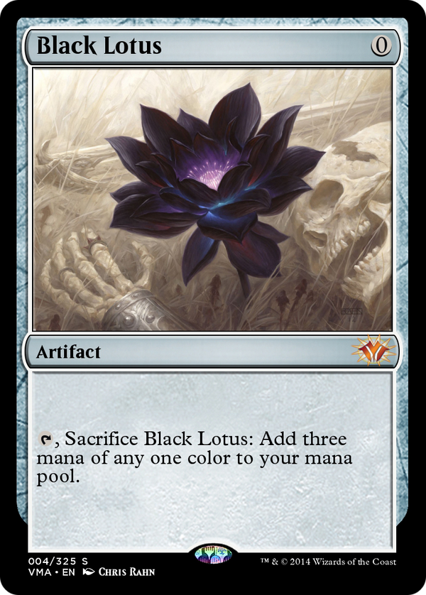Black Lotus (VMA-004) - Vintage Masters Foil
