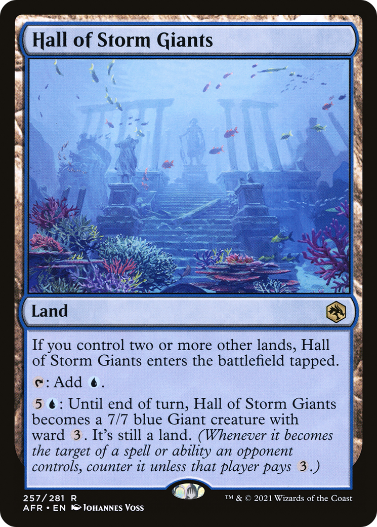 Hall of Storm Giants [Dungeons & Dragons: Adventures in the Forgotten Realms]