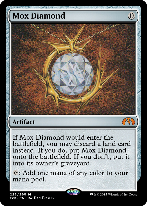 Mox Diamond (TPR-228) - Tempest Remastered Foil