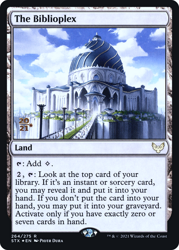 The Biblioplex [Strixhaven: School of Mages Prerelease Promos]