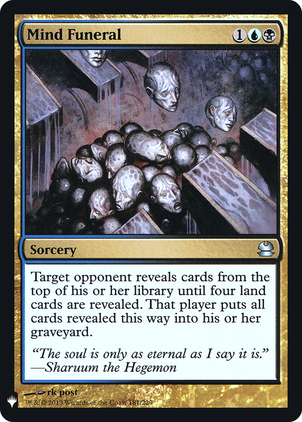 Mind Funeral [Mystery Booster]