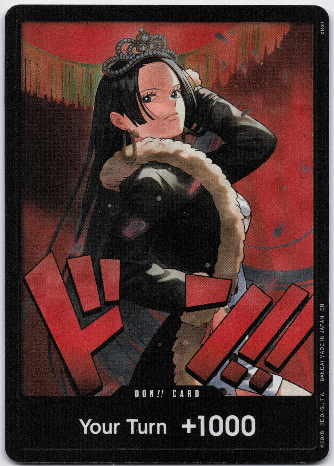 DON!! Card (Boa Hancock) [Extra Booster: One Piece Heroines Edition]