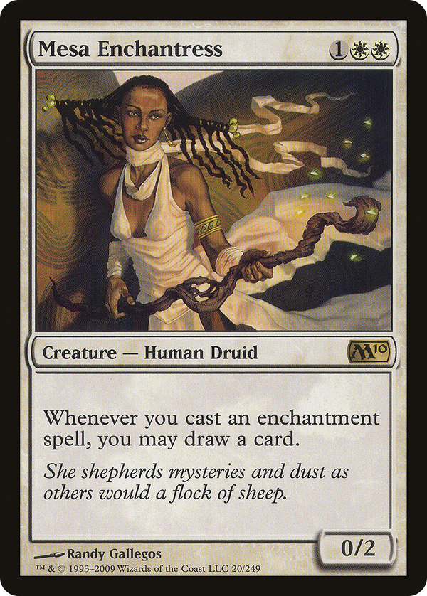 Mesa Enchantress [Magic 2010]