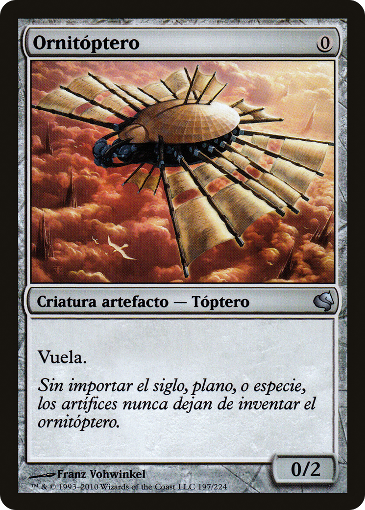 Ornithopter (Spanish) - 