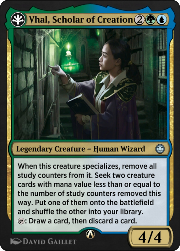 Vhal, Scholar of Creation (HBG-08G) - Alchemy Horizons: Baldur's Gate