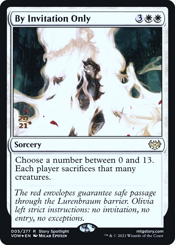 By Invitation Only [Innistrad: Crimson Vow Prerelease Promos]