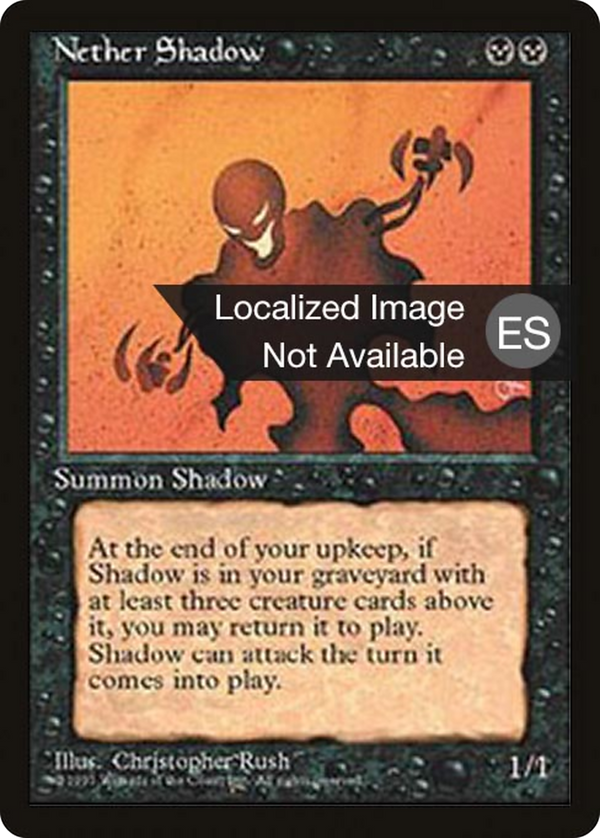 Nether Shadow [Fourth Edition (Foreign Black Border)]