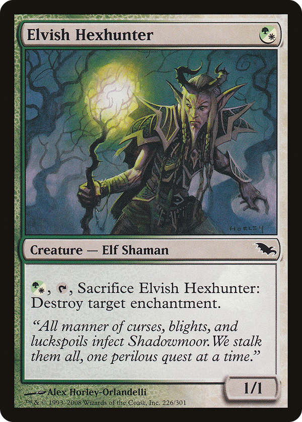 Elvish Hexhunter [Shadowmoor]