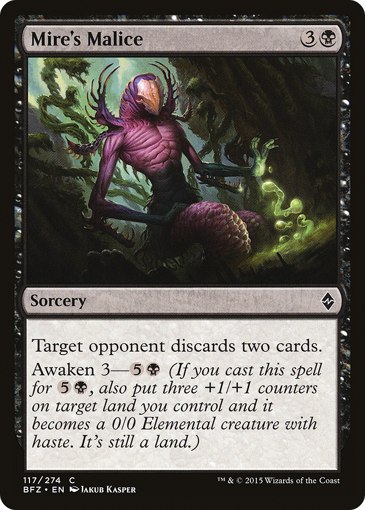 Mire's Malice [Battle for Zendikar]