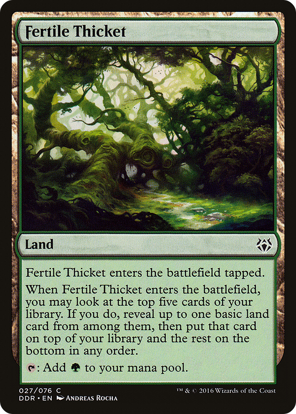 Fertile Thicket [Duel Decks: Nissa vs. Ob Nixilis]
