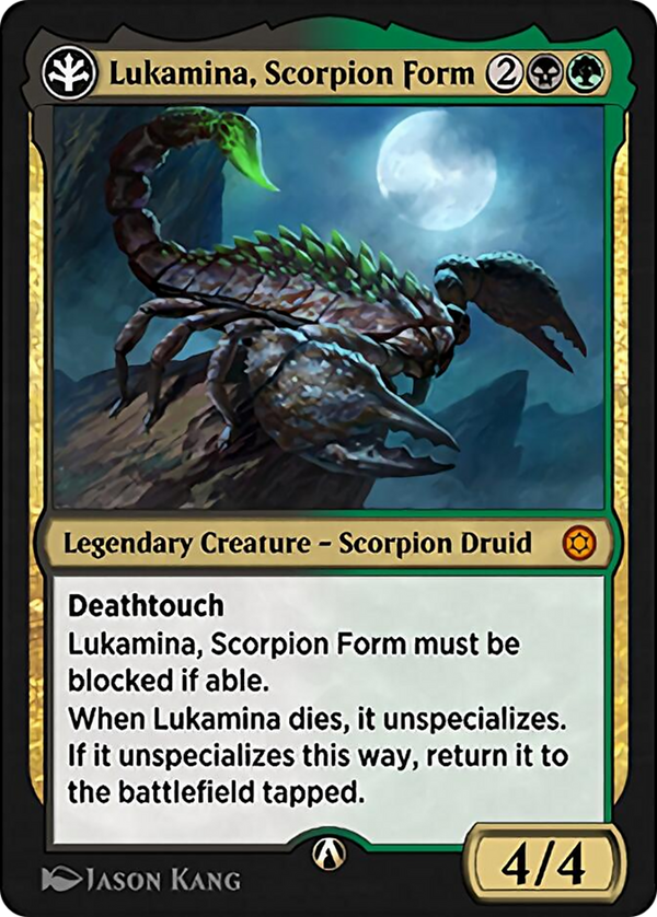 Lukamina, Scorpion Form (HBG-17B) - Alchemy Horizons: Baldur's Gate